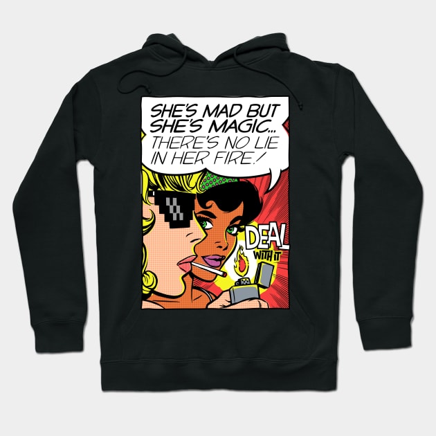 She's Mad But She's Magic Hoodie by butcherbilly